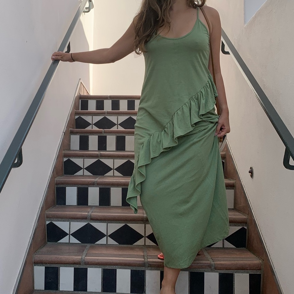 Zara Summer spaghetti strap maxi dress | Comfy | size Small